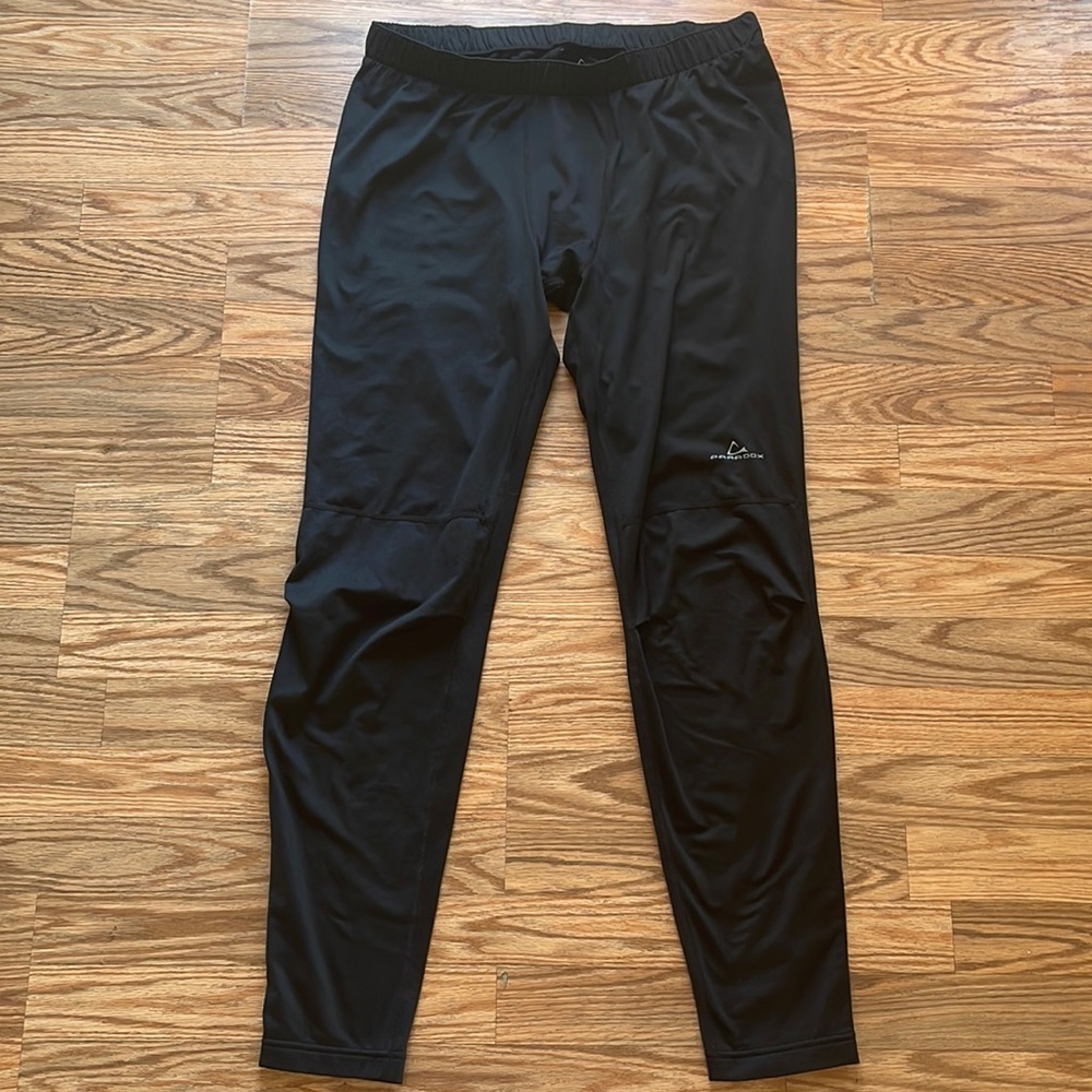 Paradox Men’s Black Base Layer Active Wear Leggings Size: M